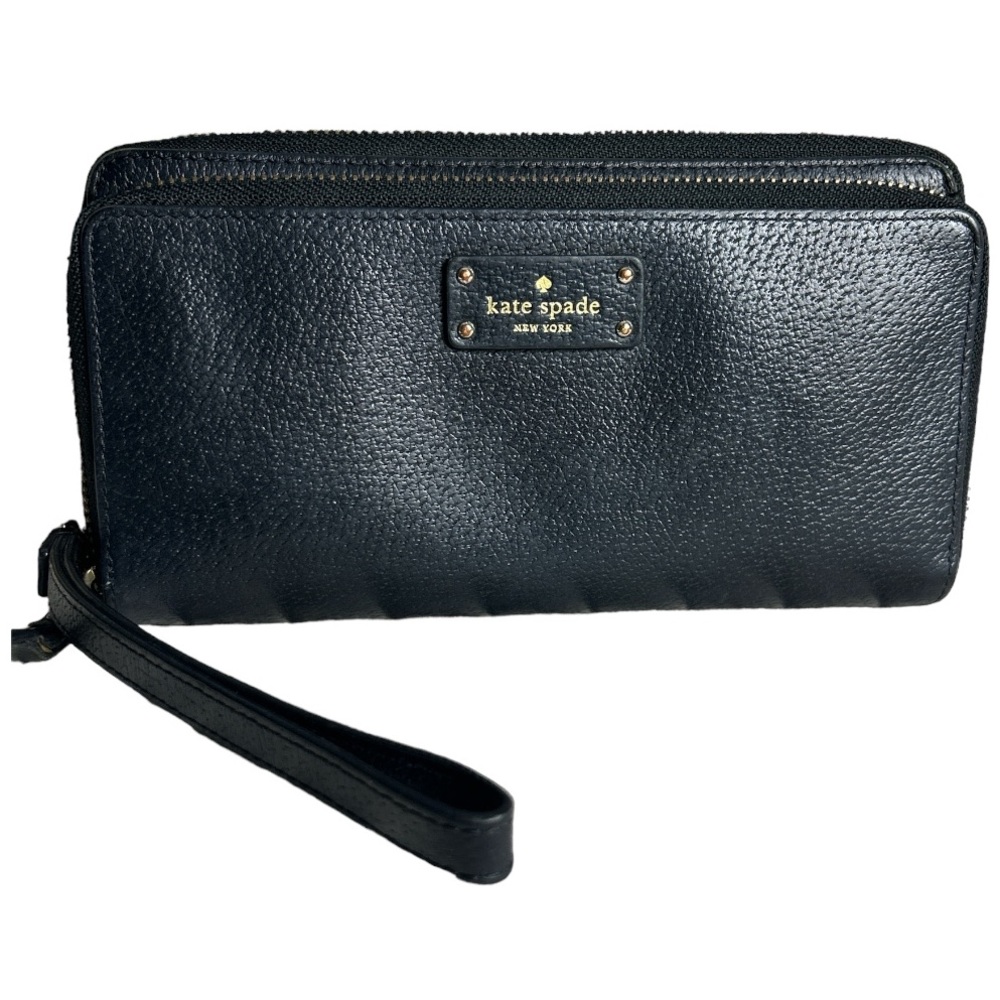 Kate Spade Black Leather Wallet